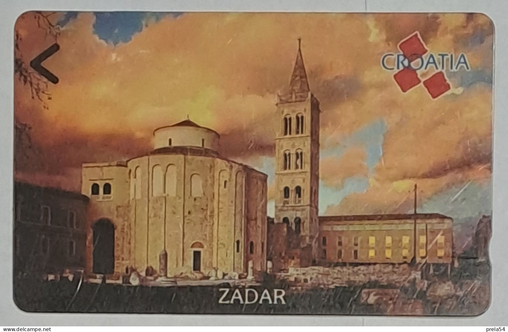 Croatia  -ZADAR Magnetic Card Used - Croatie