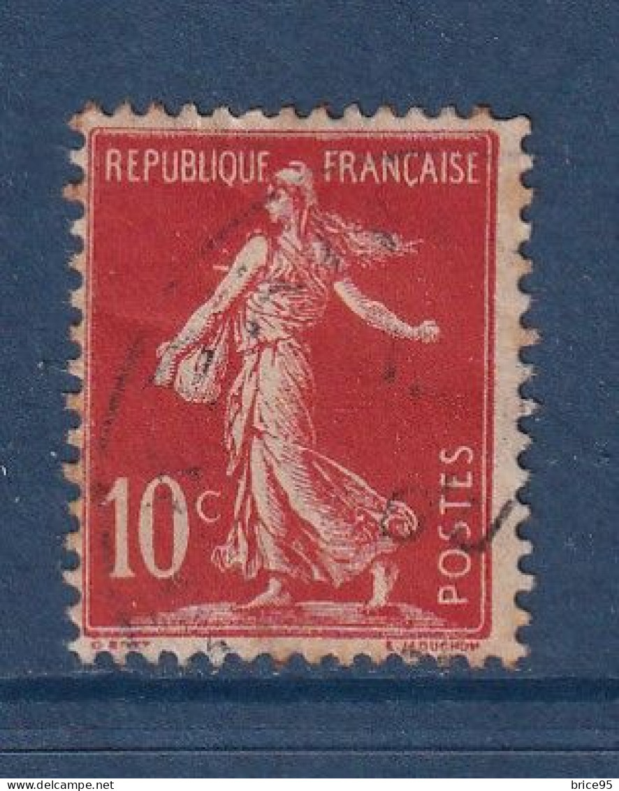 France - YT N° 134 - Oblitéré - 1906 - Gebruikt