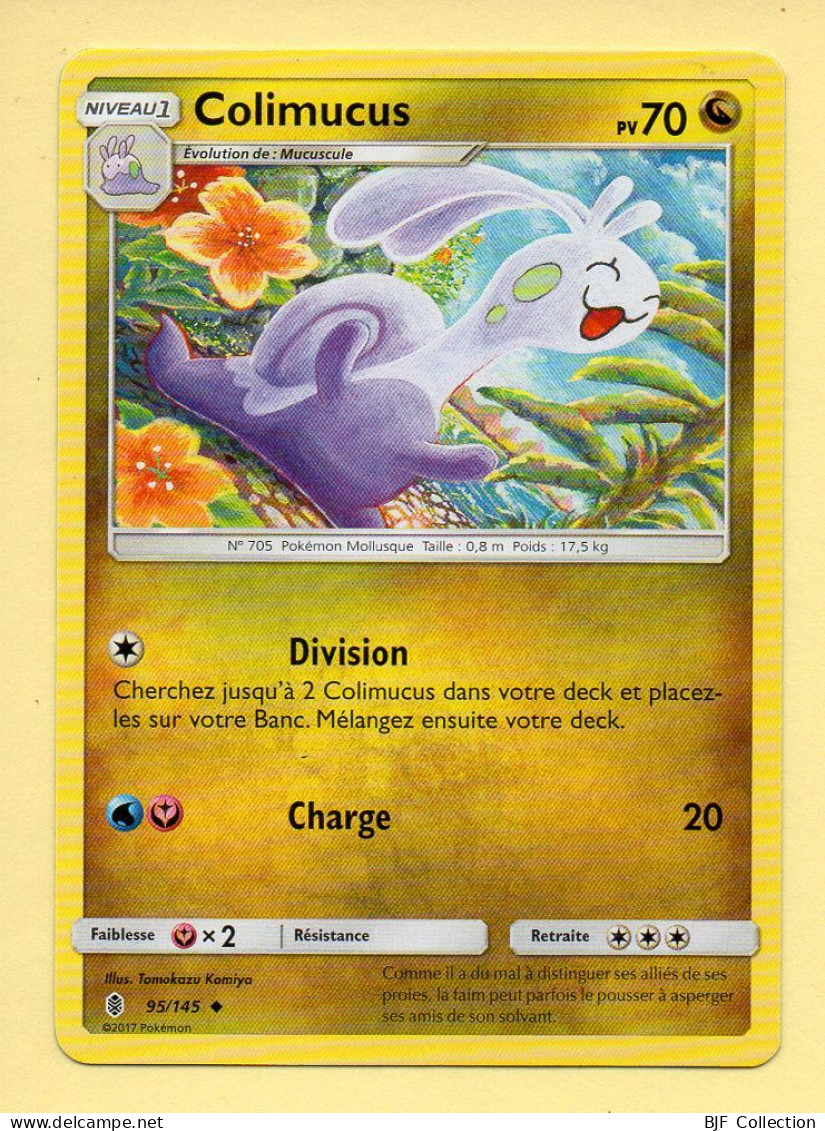 Pokémon N° 95/145 – COLIMUCUS / Soleil Et Lune - Gardiens Ascendants - Soleil & Lune