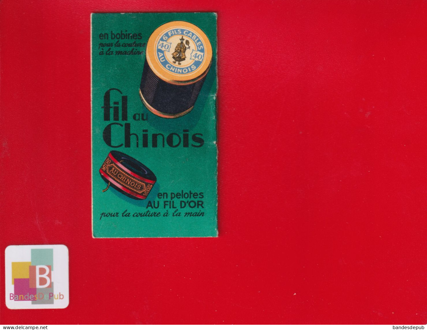 Rare Carnet Calendrier 1937 FIL AU CHINOIS Vrau Lille En Bel état Bien Complet - Formato Piccolo : 1921-40
