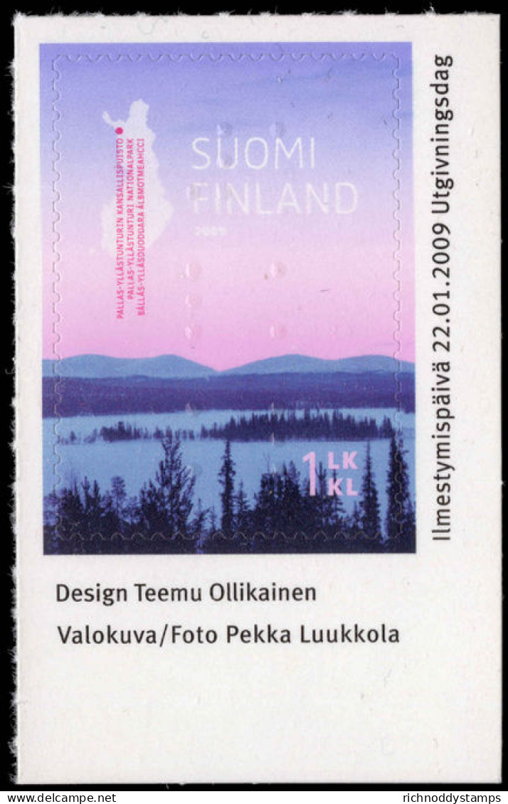 Finland 2009 National Parks Unmounted Mint. - Unused Stamps