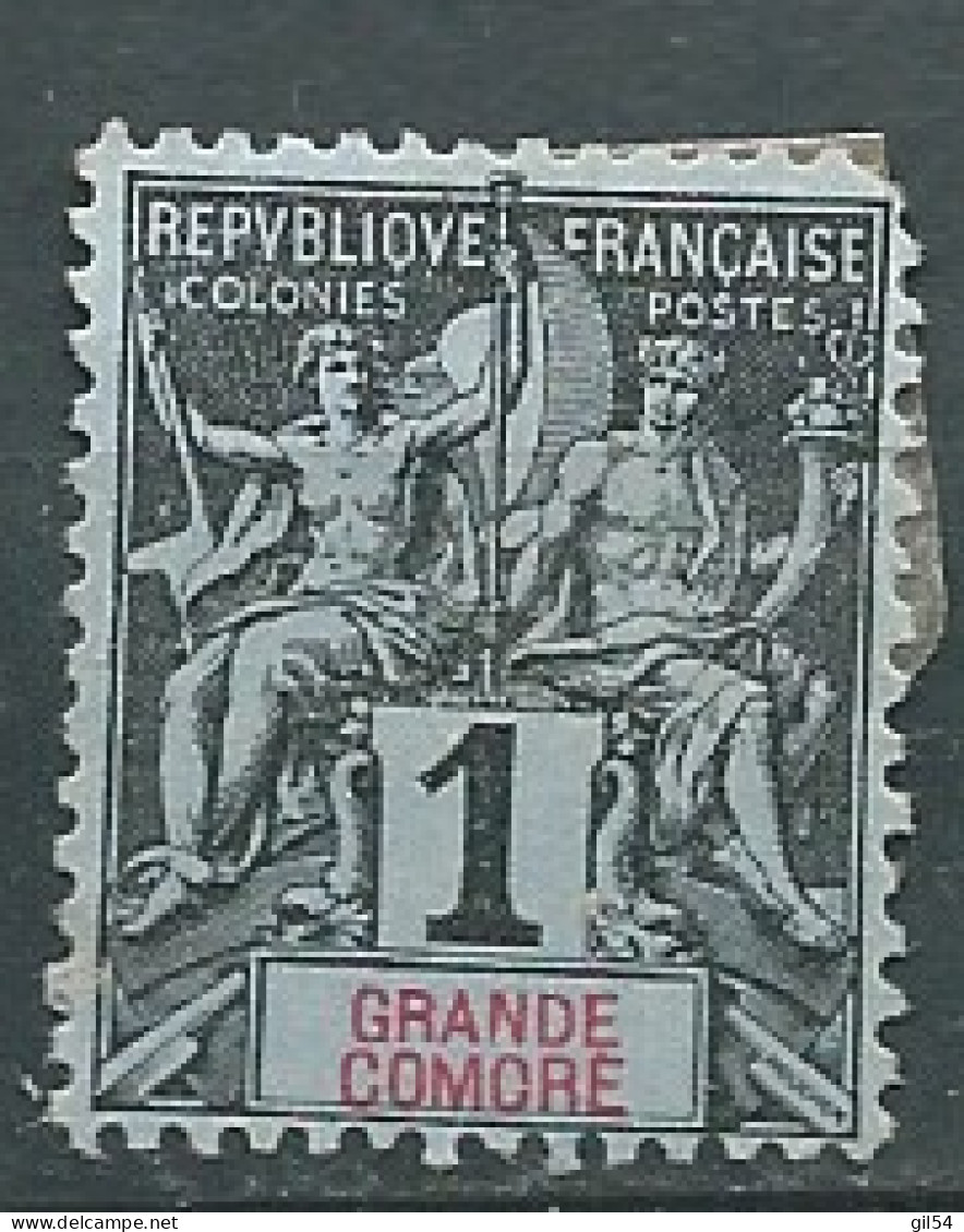 Grande Comore - Yvert N° 1  OBLITERE   - Ax15401 - Oblitérés