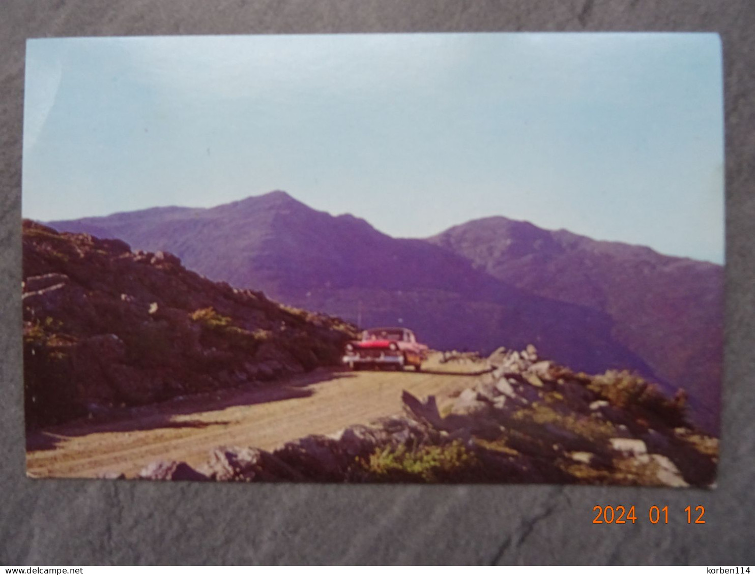 THE AUTOMOBILE ROAS ON MT. WASHINGTON - Andere & Zonder Classificatie