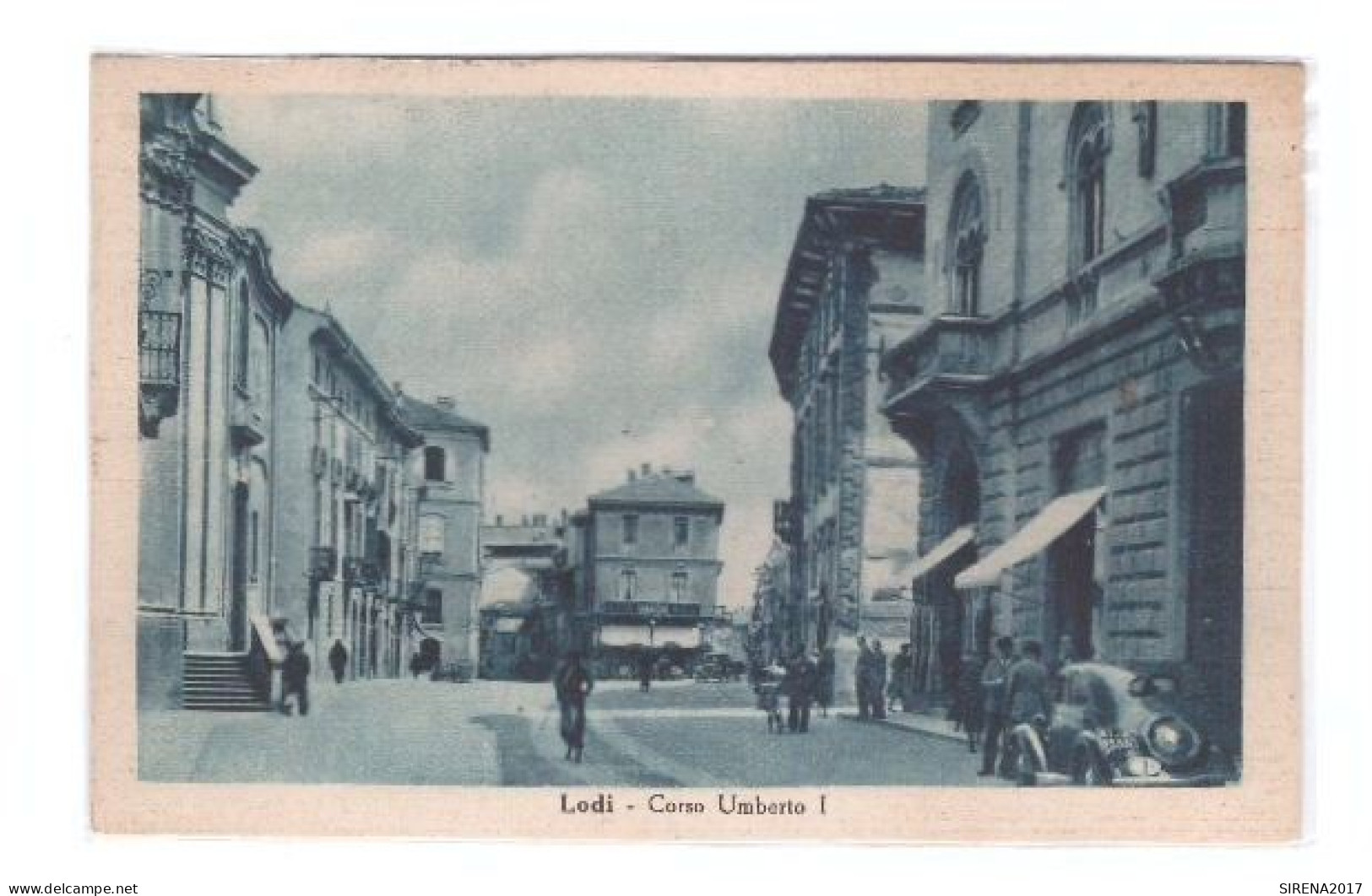 LODI - CORSO UMBERTO I° - VIAGGIATA - Lodi