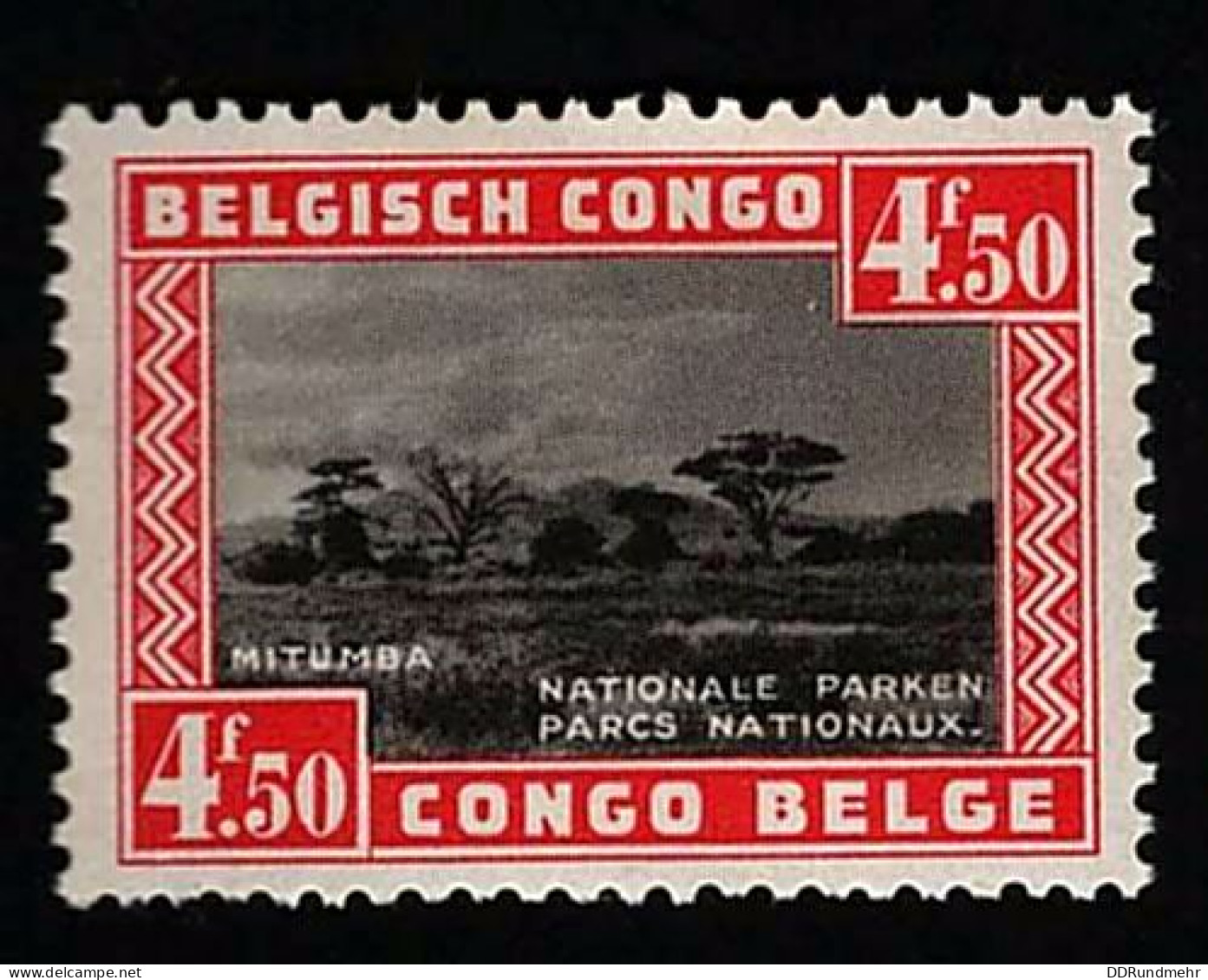 1937 Mitumba Michel BE-CD 170 Stamp Number BE-CD 172 Yvert Et Tellier BE-CD 196A Belgium BE-CD 196A Xx MNH - Ungebraucht