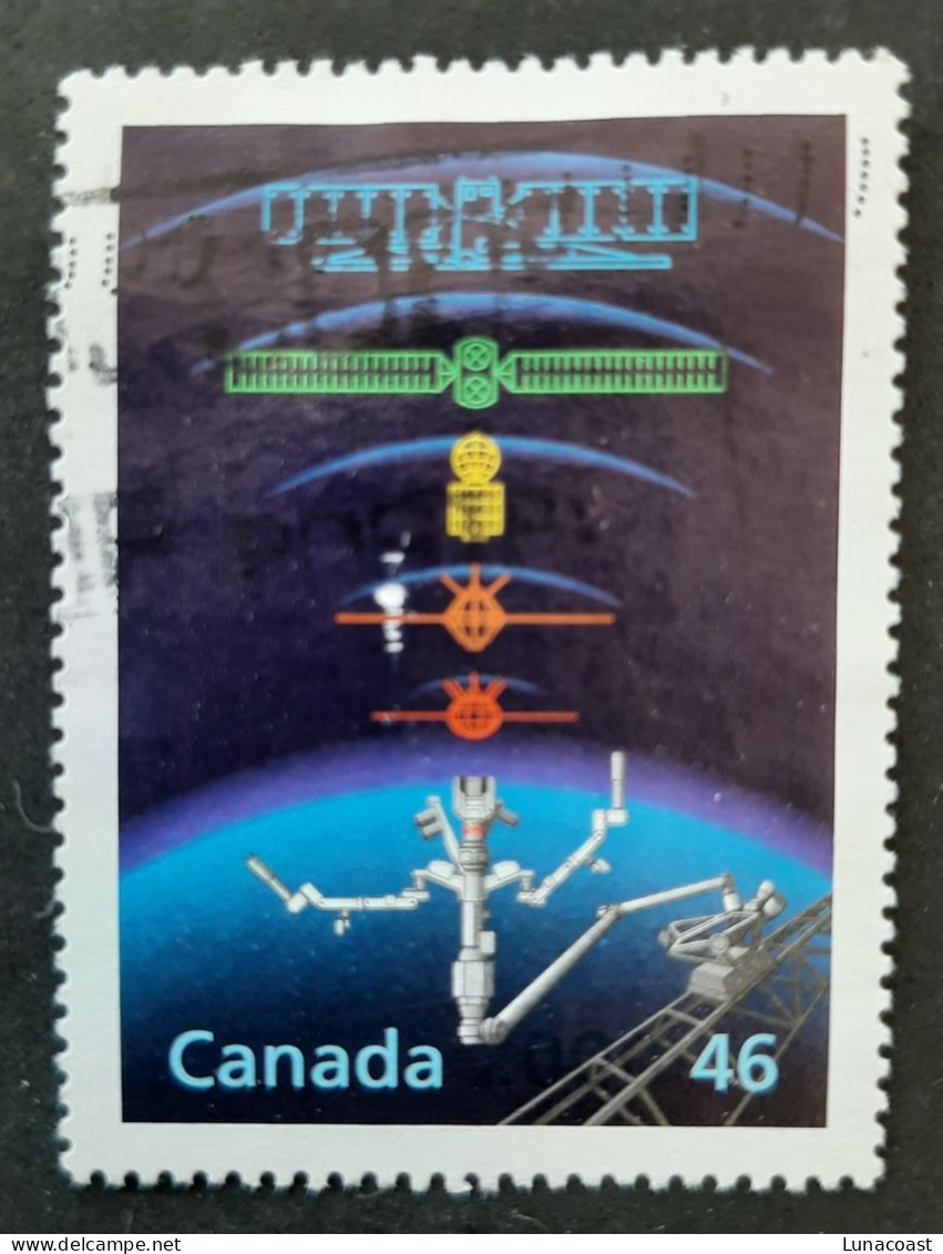 Canada 2000  USED Sc 1831c    46c  Millennium, Canada In Space - Usati