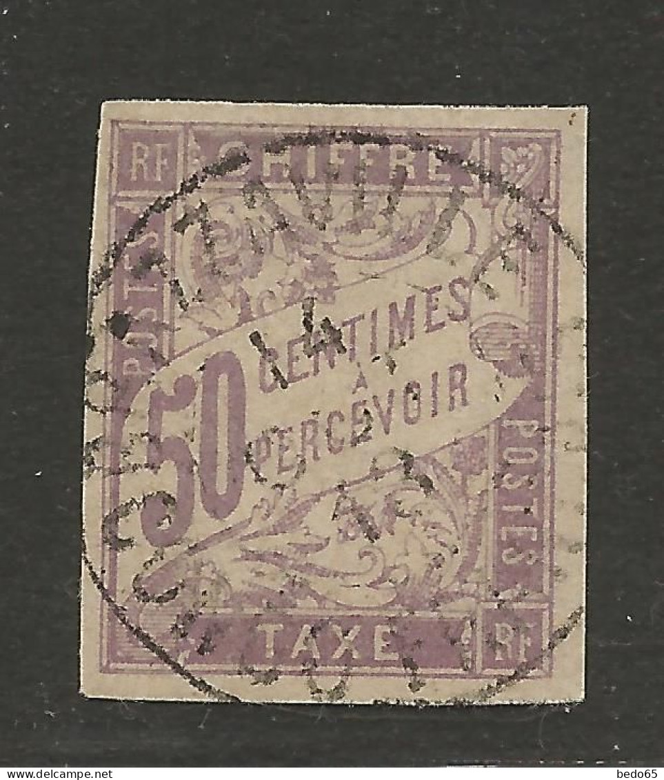 TAXE N° 23 CACHET  BRAZZAVILLE CONGO /  Used - Strafportzegels