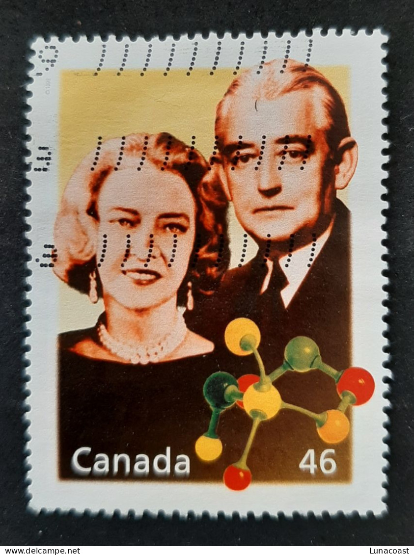 Canada 2000  USED Sc 1830b    46c  Millennium, Dorothy And Isaac Killam - Gebraucht