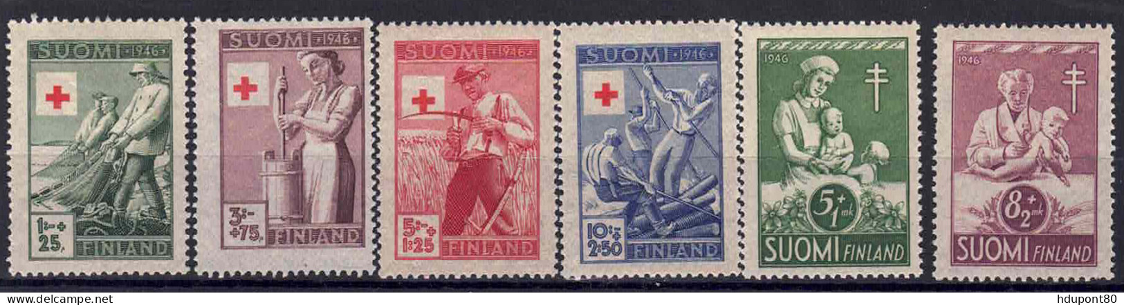 YT 305 à 308, 312, 313 - Unused Stamps