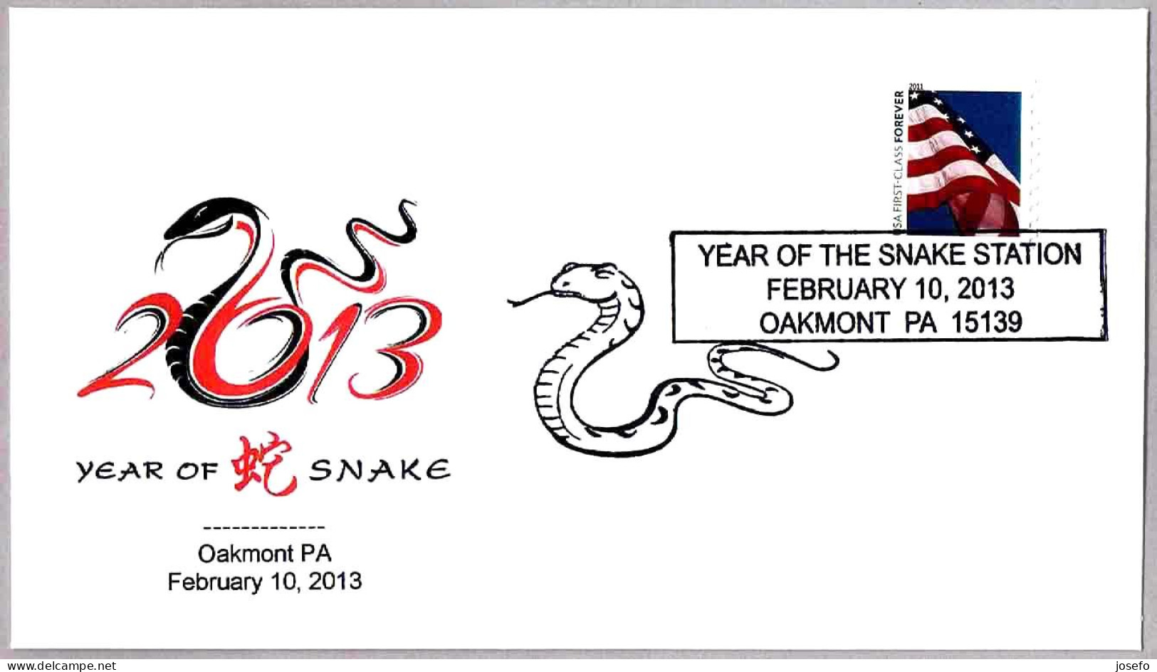 LUNAR NEW YEAR - YEAR OF SNAKE - Año De La SERPIENTE. Oakmont PA 2013 - Chinese New Year