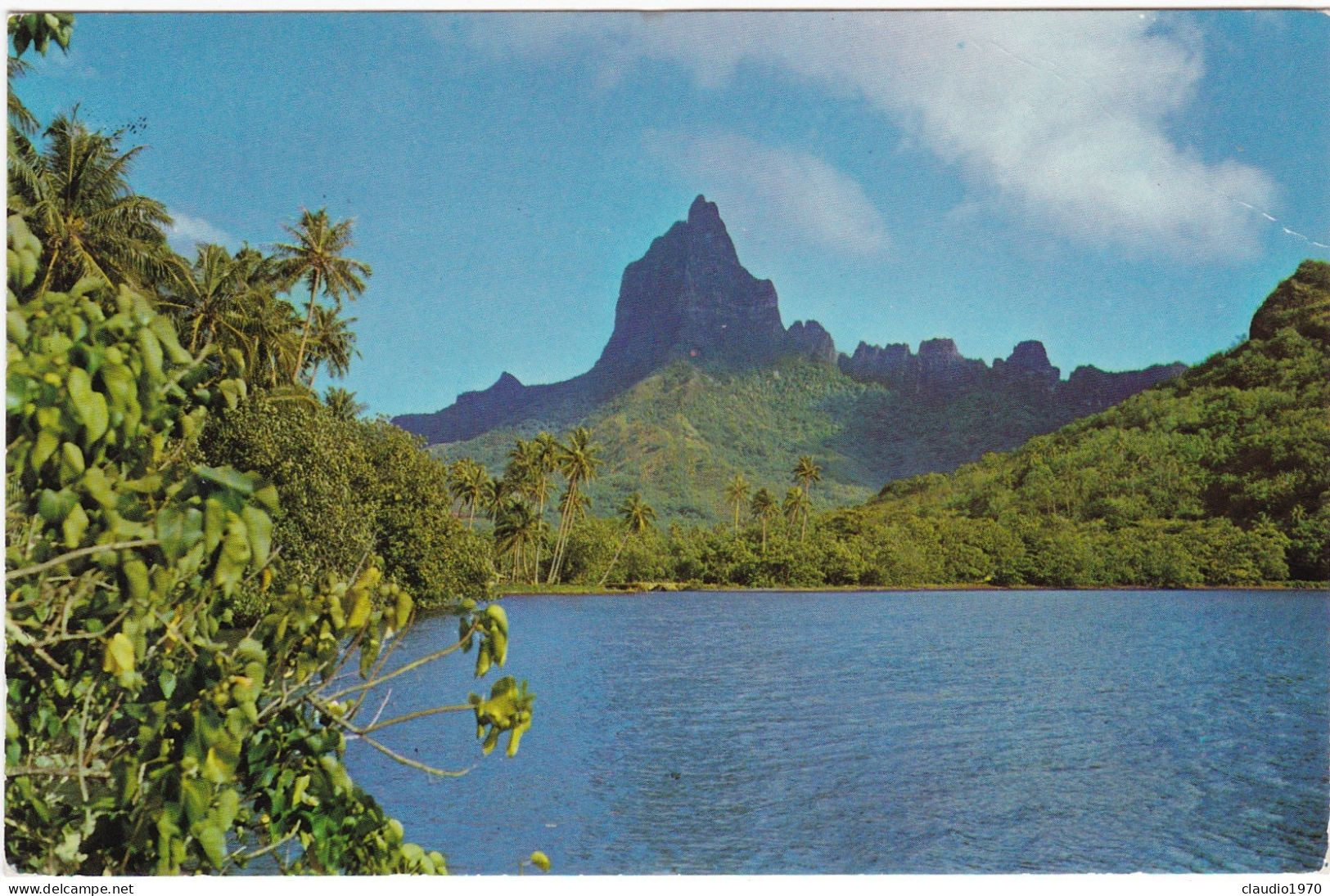 POLINESIA FRANCESE - CARTOLINA  - VIAGGIATA PER GENOVA - ITALIA 1971 - French Polynesia