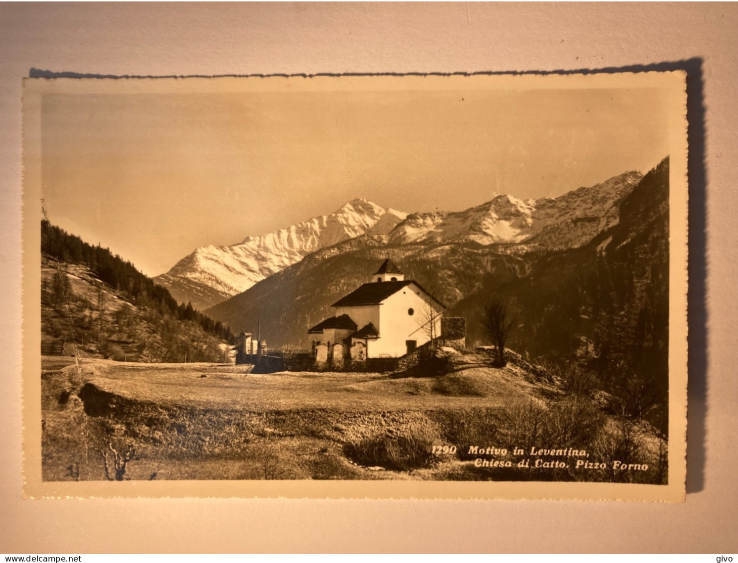 Chiesa Di Catto E Pizzo Forno - Quinto