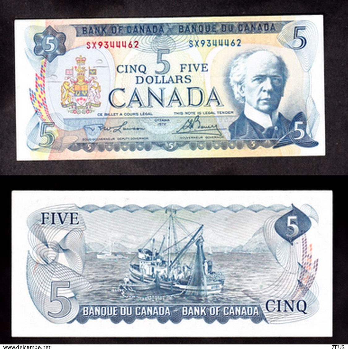 CANADA 5 DOLLARI 1972 PIK 87B SPL - Kanada