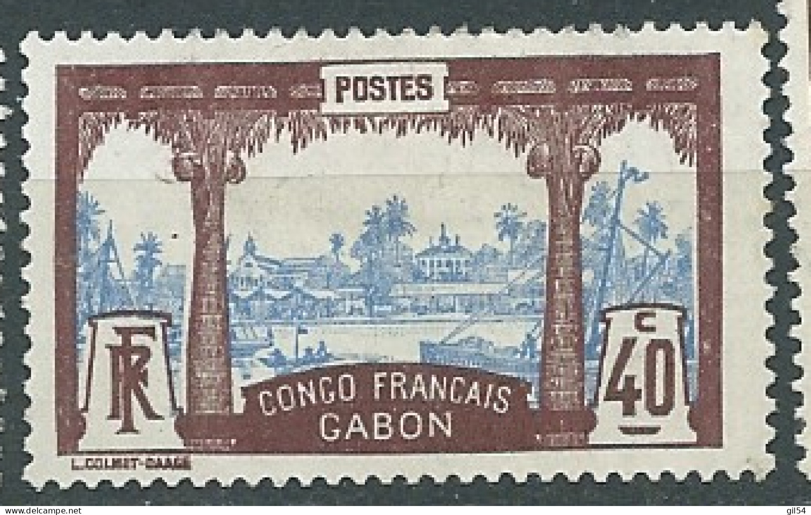 Gabon - Yvert N°42  (*) Neuf Sans Gomme  - Ax15435 - Gebraucht