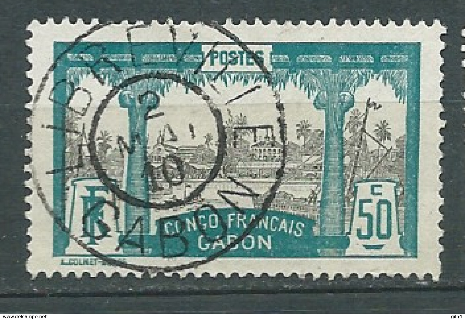 Gabon - Yvert N°44 Oblitéré  - Ax15438 - Gebraucht