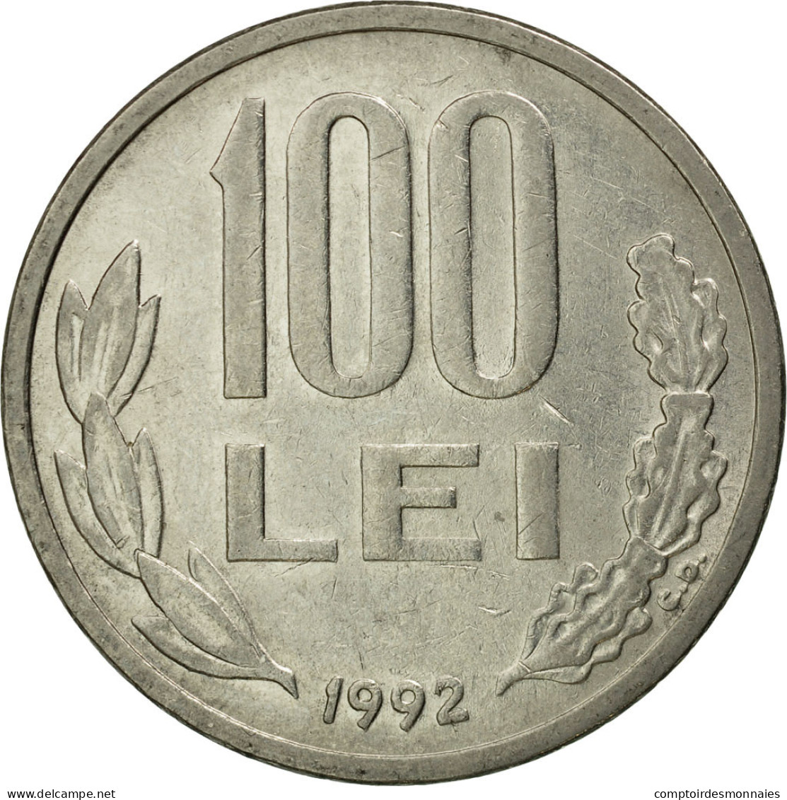 Monnaie, Roumanie, 100 Lei, 1992, TTB+, Nickel Plated Steel, KM:111 - Rumänien