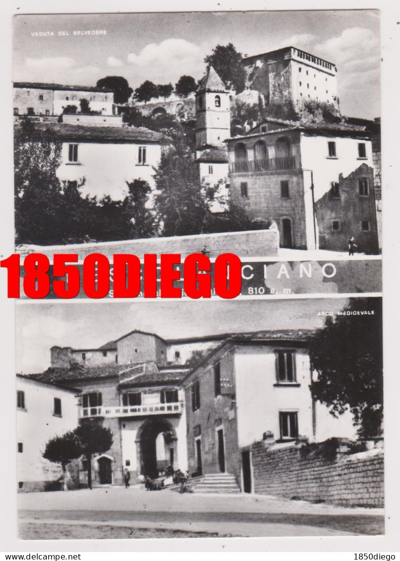 PESCOLANCIANO - MULTIVEDUTE F/GRANDE  VIAGGIATA 1964  ANIMAZIONE - Isernia