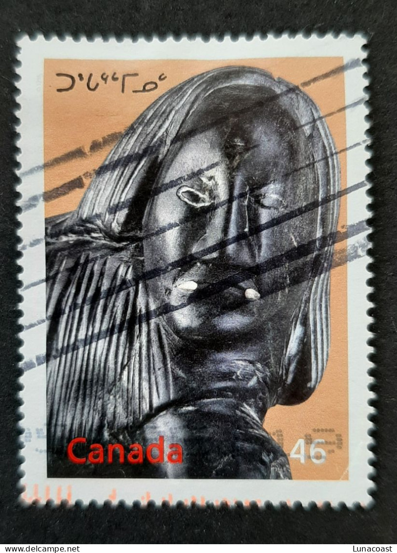 Canada 2000  USED Sc 1826c    46c  Millennium, The Inuit Shaman - Oblitérés