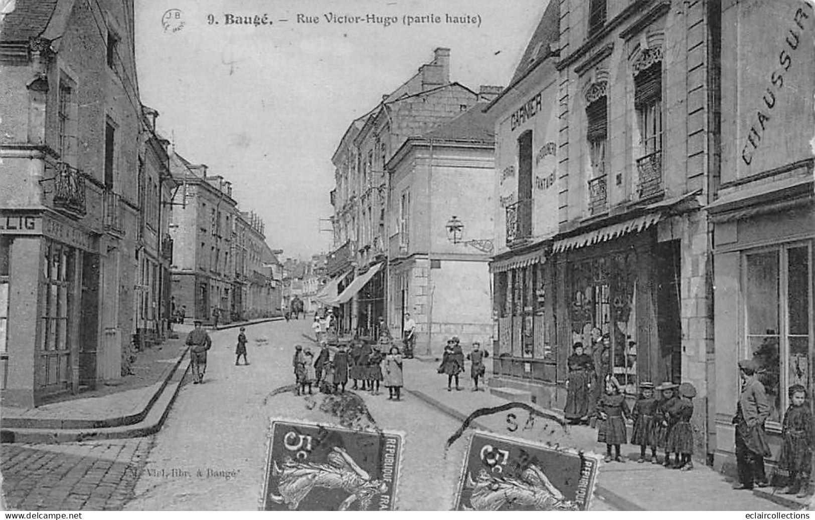 Baugé         49           Rue Victor-Hugo  (partie Haute)   N° 9     (voir Scan) - Sonstige & Ohne Zuordnung