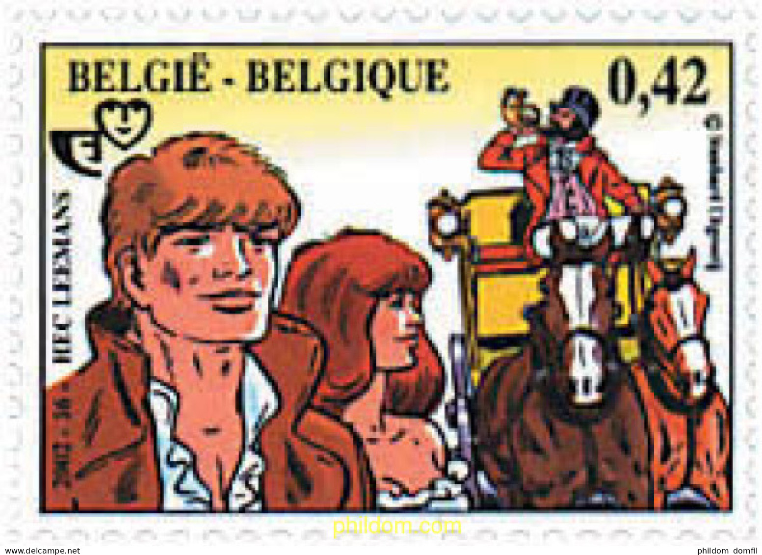 88009 MNH BELGICA 2002 FILATELIA DE LA JUVENTUD - Altri & Non Classificati