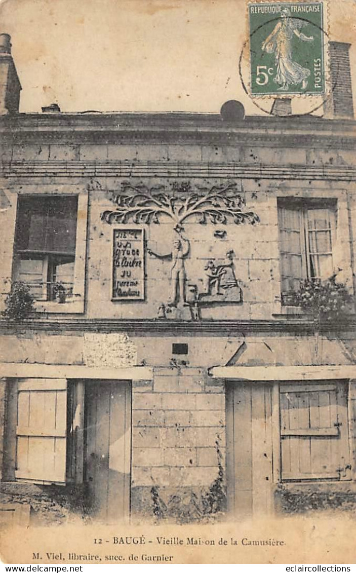 Baugé         49          Vieille Maison De La Camusière  N°12  (voir Scan) - Autres & Non Classés