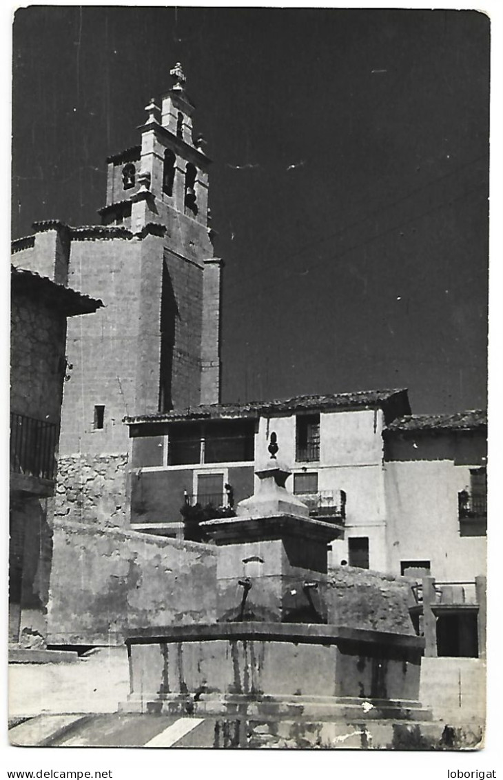 IGLESIA PARROQUIAL.-  LANGA DE DUERO - SORIA.- ( ESPAÑA ) - Soria