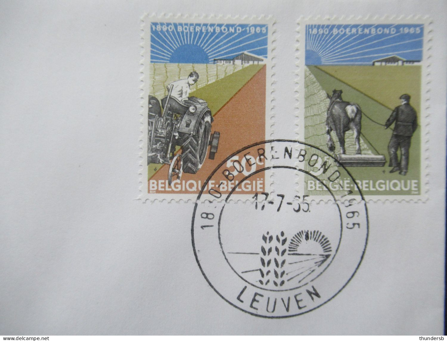 FDC 1334, 1340/41 En 1351 - 1961-1970