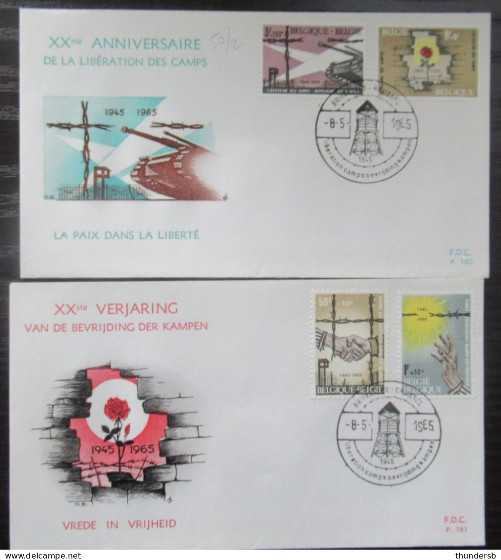 FDC 1329/32 'Krijgsgevangenen' - 1961-1970