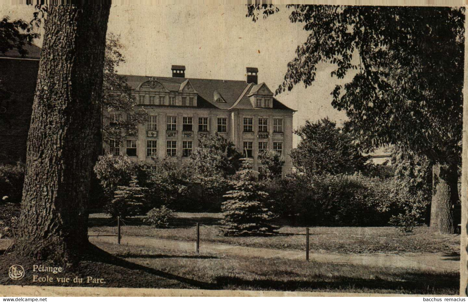 PÉTANGE - École Vue Du Parc  - Pétange : 18.10.1940 - Pétange