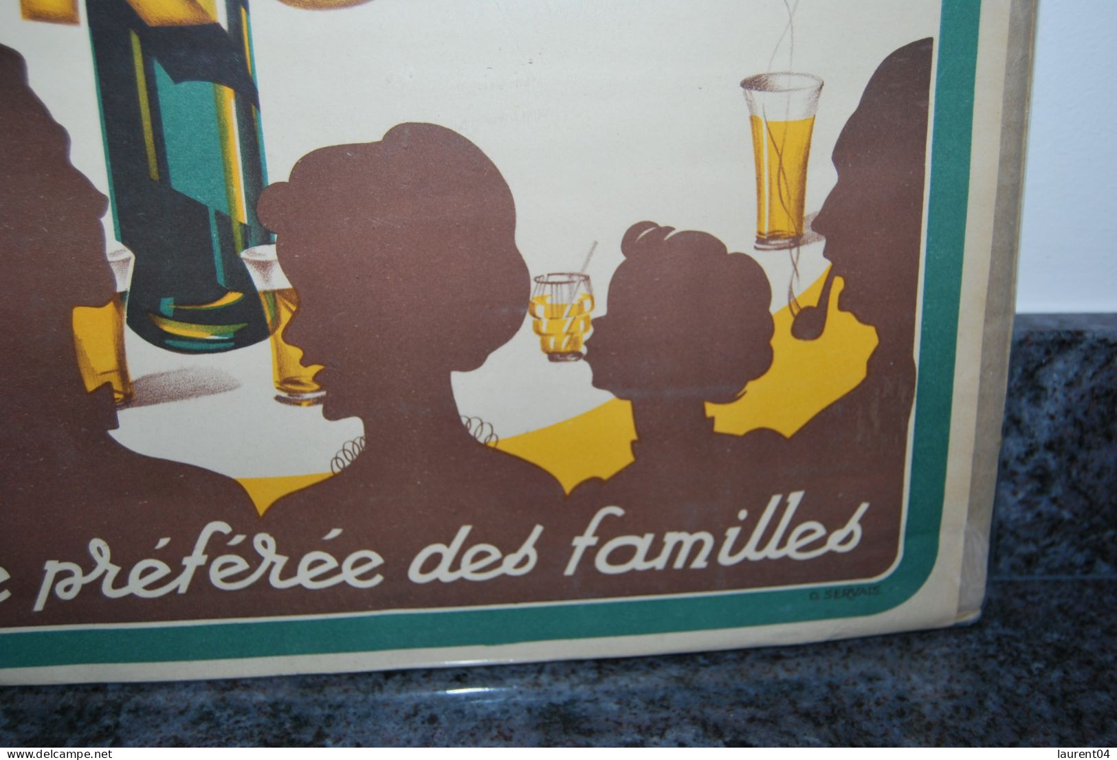 AUBEL.  BRASSERIE  BIERE PIRON. ANCIENNE AFFICHE. - Aubel