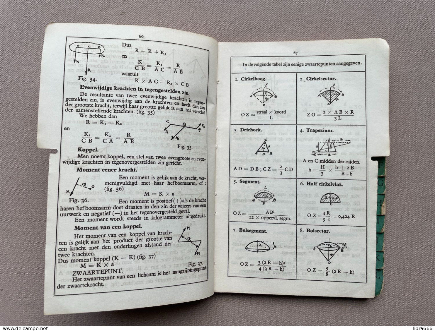 VADE-MECUM voor den TECHNICUS - A.F. TROCH 1942 - N.V. De Nederlandsche Boekhandel Antwerpen - 180 pp. - 19,5 x 13 cm.