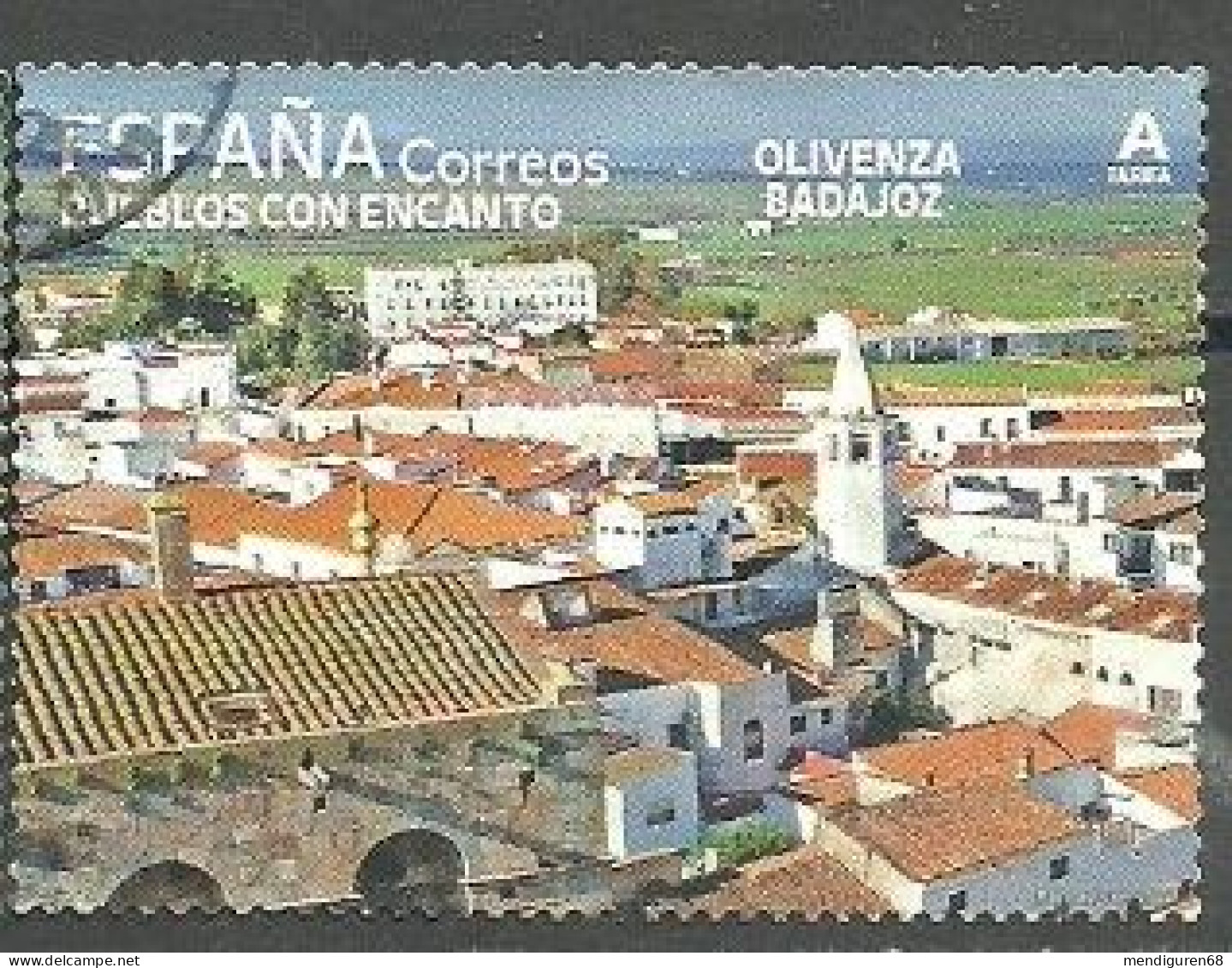 ESPAGNE SPANIEN SPAIN ESPAÑA 2022 FROM CARNET VILLAGES WITH CHARMAIN: OLIVENZA, BADAJOZ USED ED 5553 MI 5603 YT 5295 SN - Used Stamps