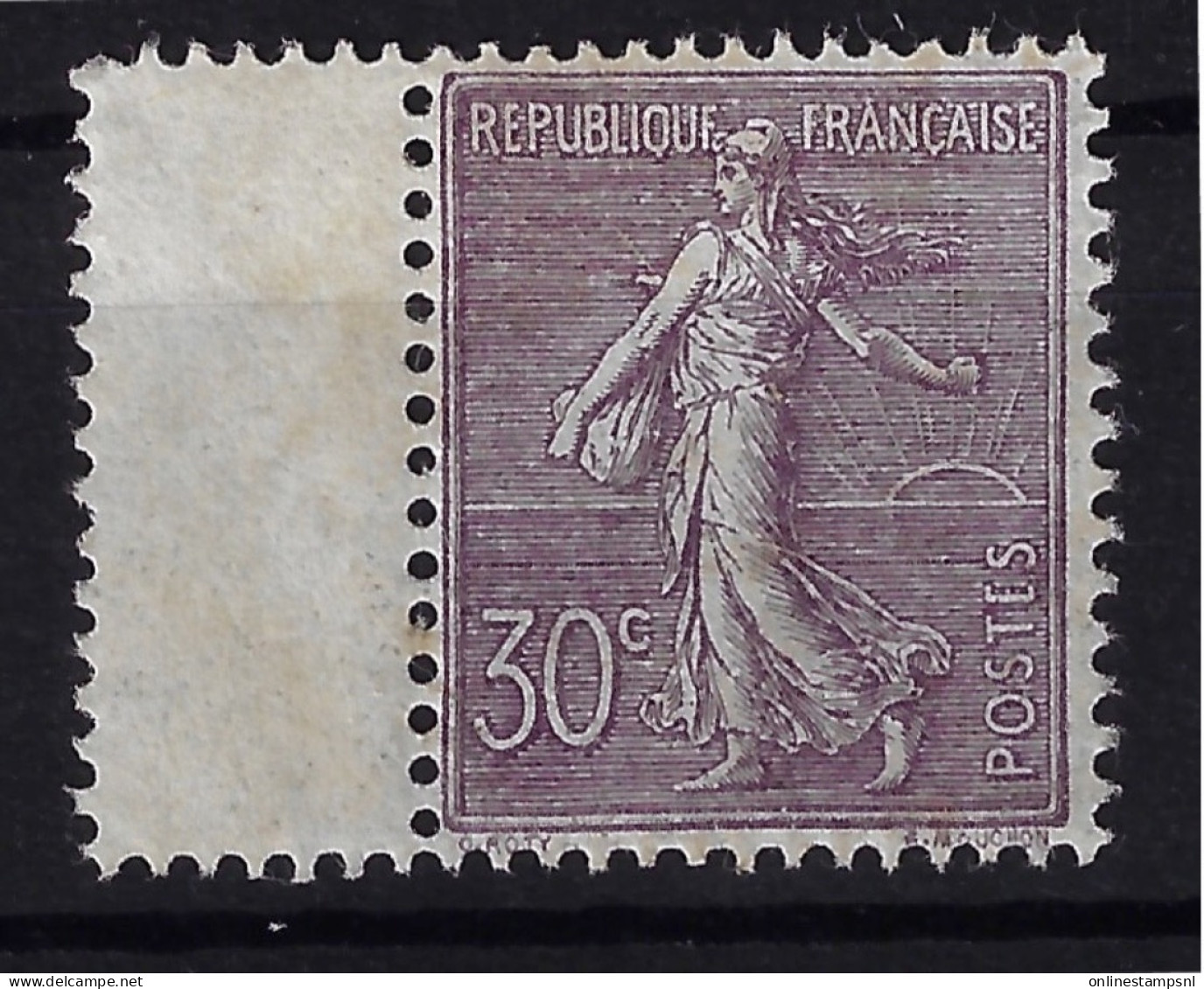 France Yv 131a Neuf **/MNH/Postfrisch - 1903-60 Semeuse Lignée