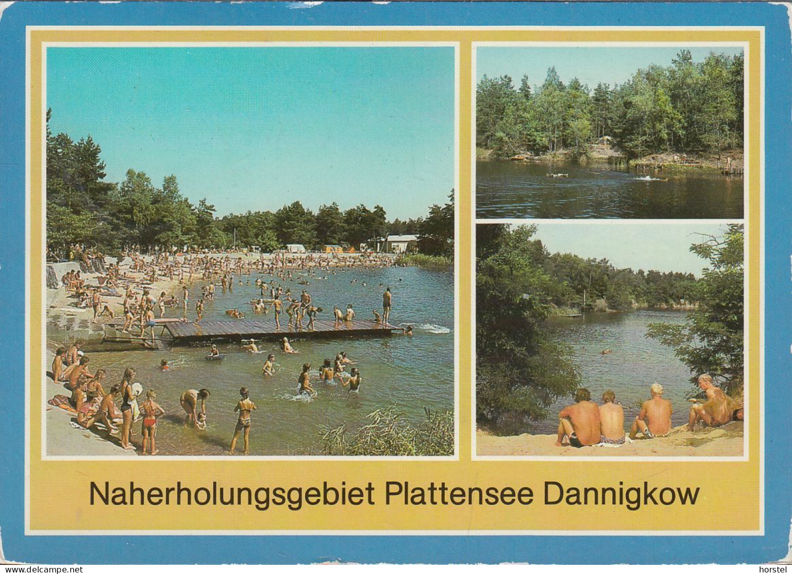 D-39245 Dannigkow - Plattensee - Kleiner See - Inselsee - Schwimmbad - 2x Nice Stamps - Gommern