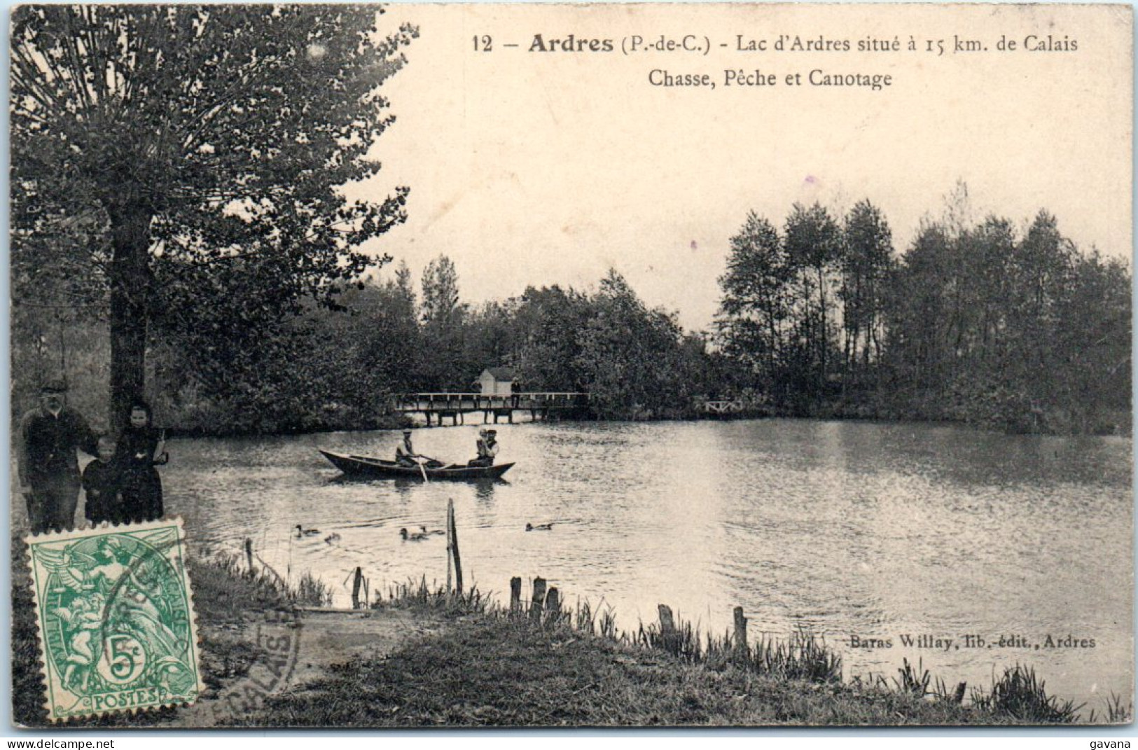 62 ARDRES - Lac D'Ardres Situé à 15km De Calais  - Ardres