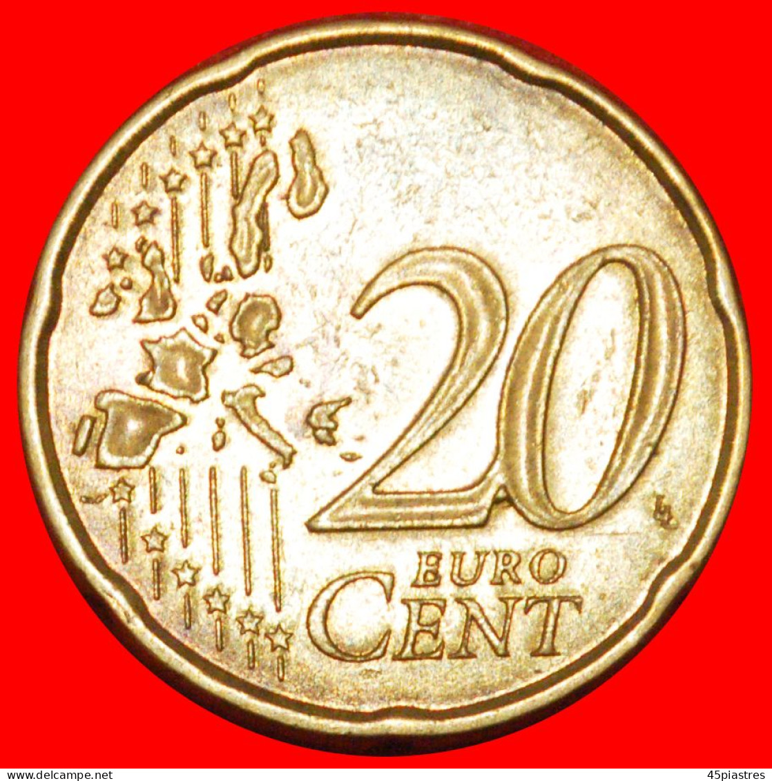 * ERROR NORDIC GOLD (1999-2006): FRANCE  20 EURO CENTS 1999 BOTH TYPES!  · LOW START ·  NO RESERVE! - Varietà E Curiosità