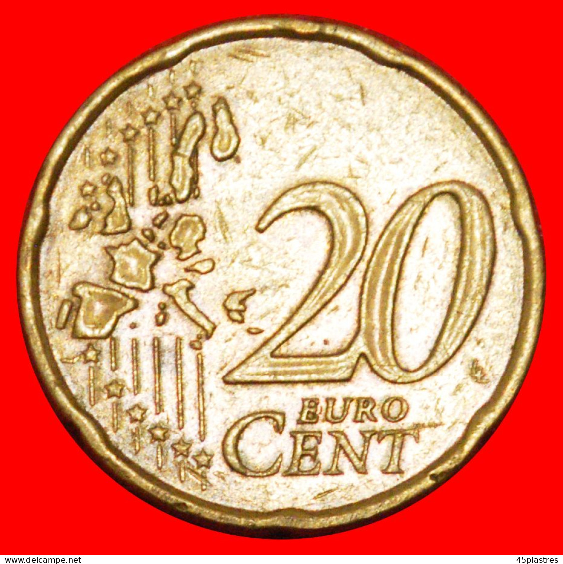 * ERROR NORDIC GOLD (1999-2006): FRANCE  20 EURO CENTS 1999 BOTH TYPES!  · LOW START ·  NO RESERVE! - Errors And Oddities