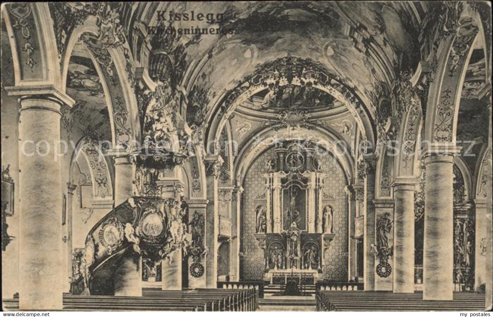 41565306 Kisslegg Kirche Inneres Schoenenberg - Kisslegg