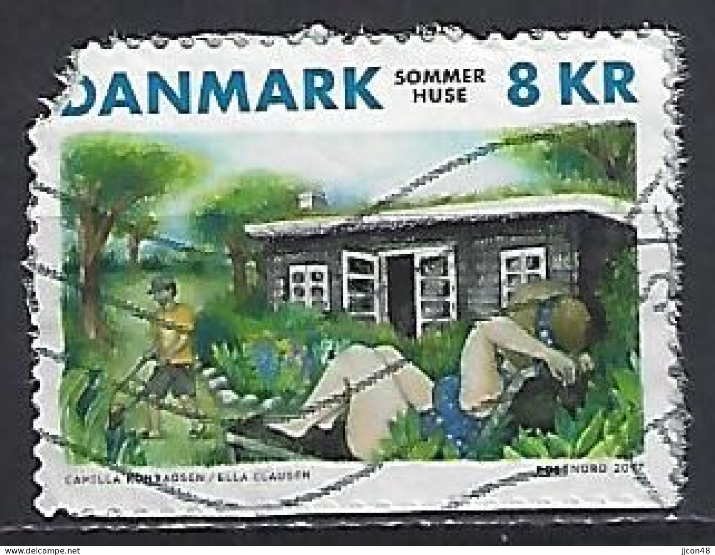 Denmark 2017  Holiday Homes (o) Mi.1928 - Gebraucht