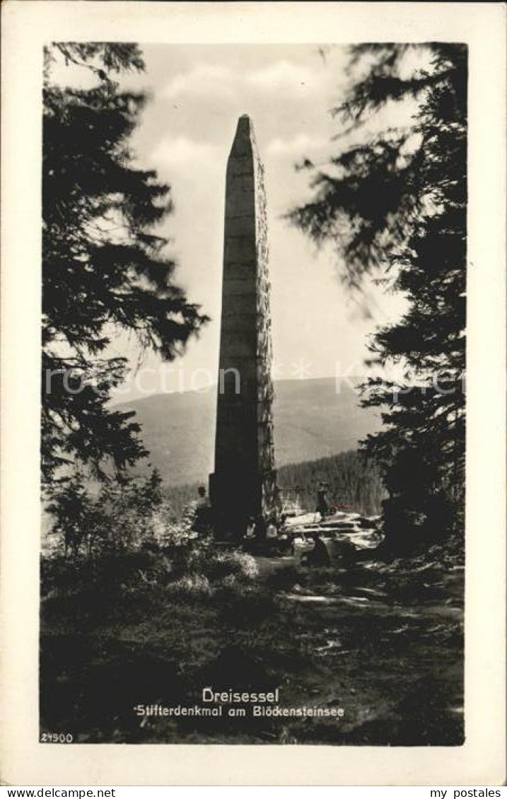 41565232 Dreisessel Stifterdenkmal Am Bloeckensteinsee Freyung - Freyung