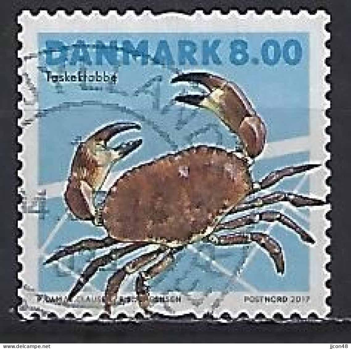 Denmark 2017  Crustateans (o) Mi.1909 - Gebruikt