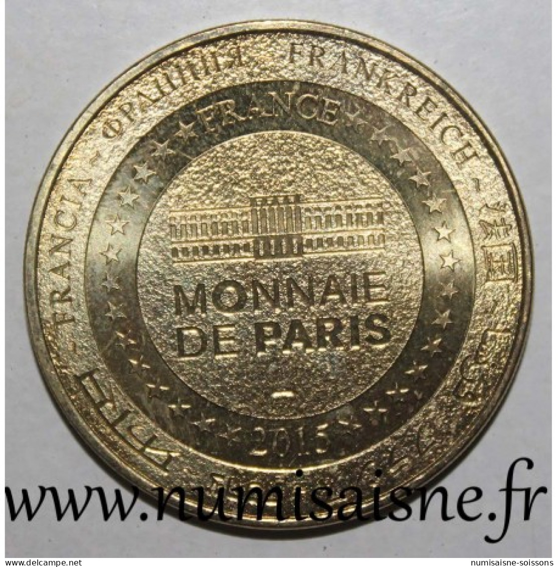 02 - LAON - CATHÉDRALE - Monnaie De Paris - 2015 - 2015