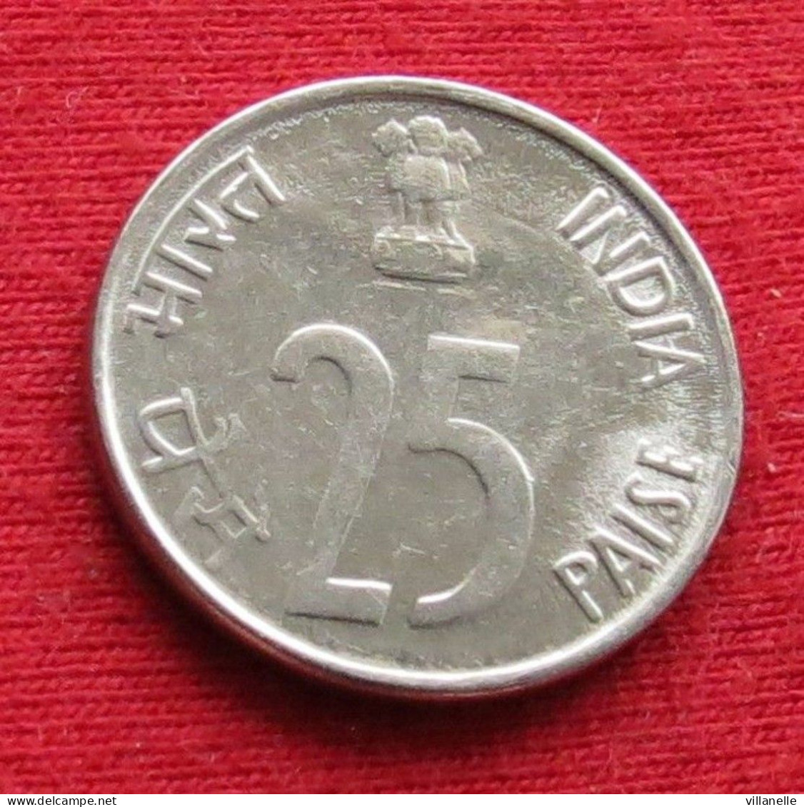 India 25 Paise 1998 H KM# 54 *VT Hyderabad Mint Inde Indien Indies - Inde