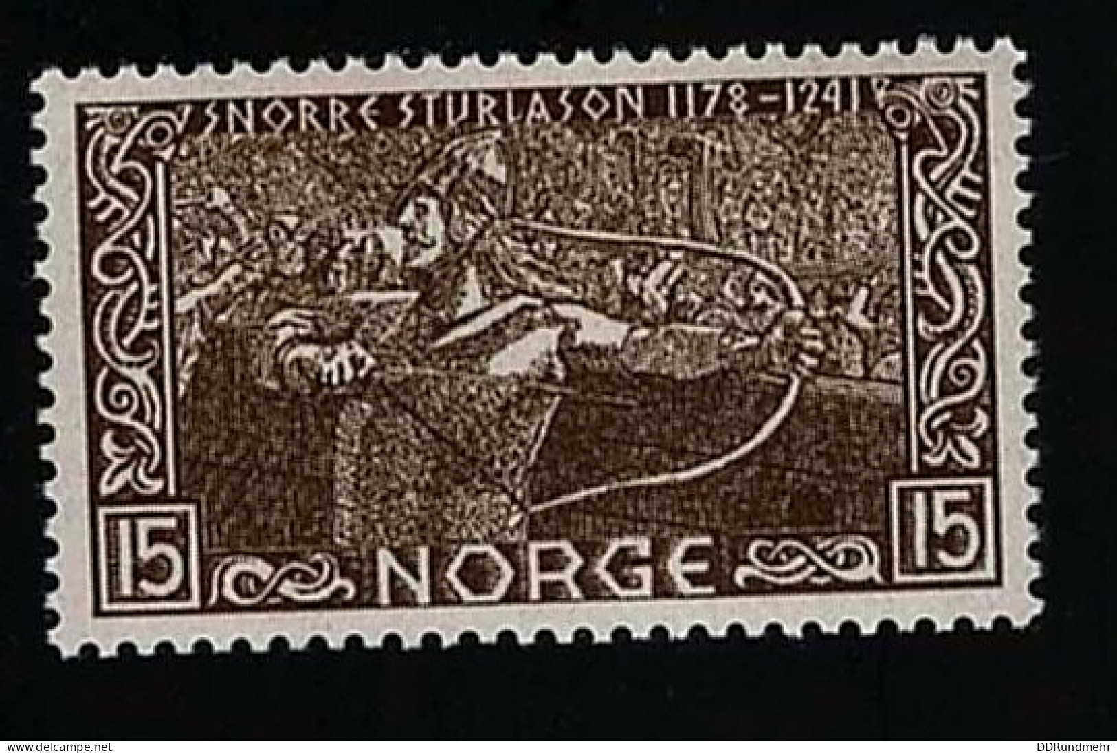 1941 Sturlason Michel NO 260 Stamp Number NO 241 Yvert Et Tellier NO 214 Stanley Gibbons NO 325 Xx MNH - Ungebraucht