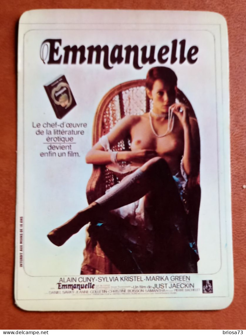 CALENDRIER DE POCHE. Femmes, Filles, érotique, Emmanuelle - Petit Format : 1981-90