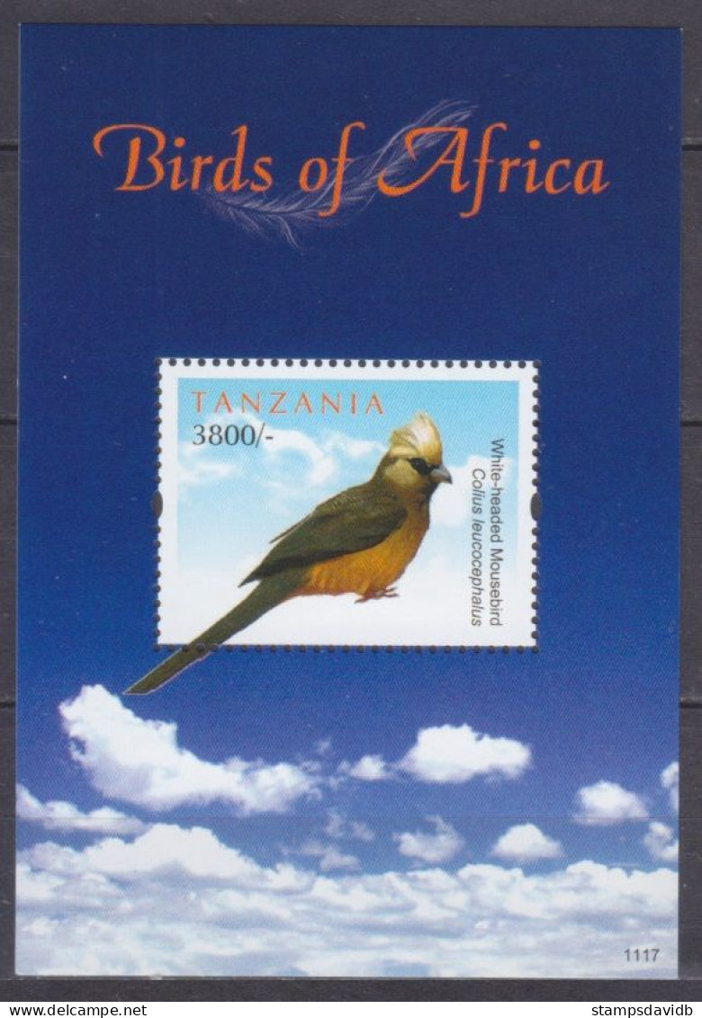 2012 Tanzania 4896/B653 Birds 7,50 € - Specht- & Bartvögel