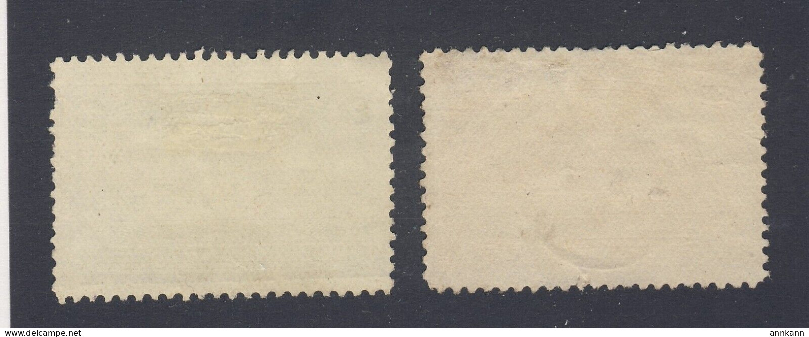 2x Canada 1908 Quebec Used Stamps #100-7c #102-15c SON Guide Value = $150.00 - Used Stamps