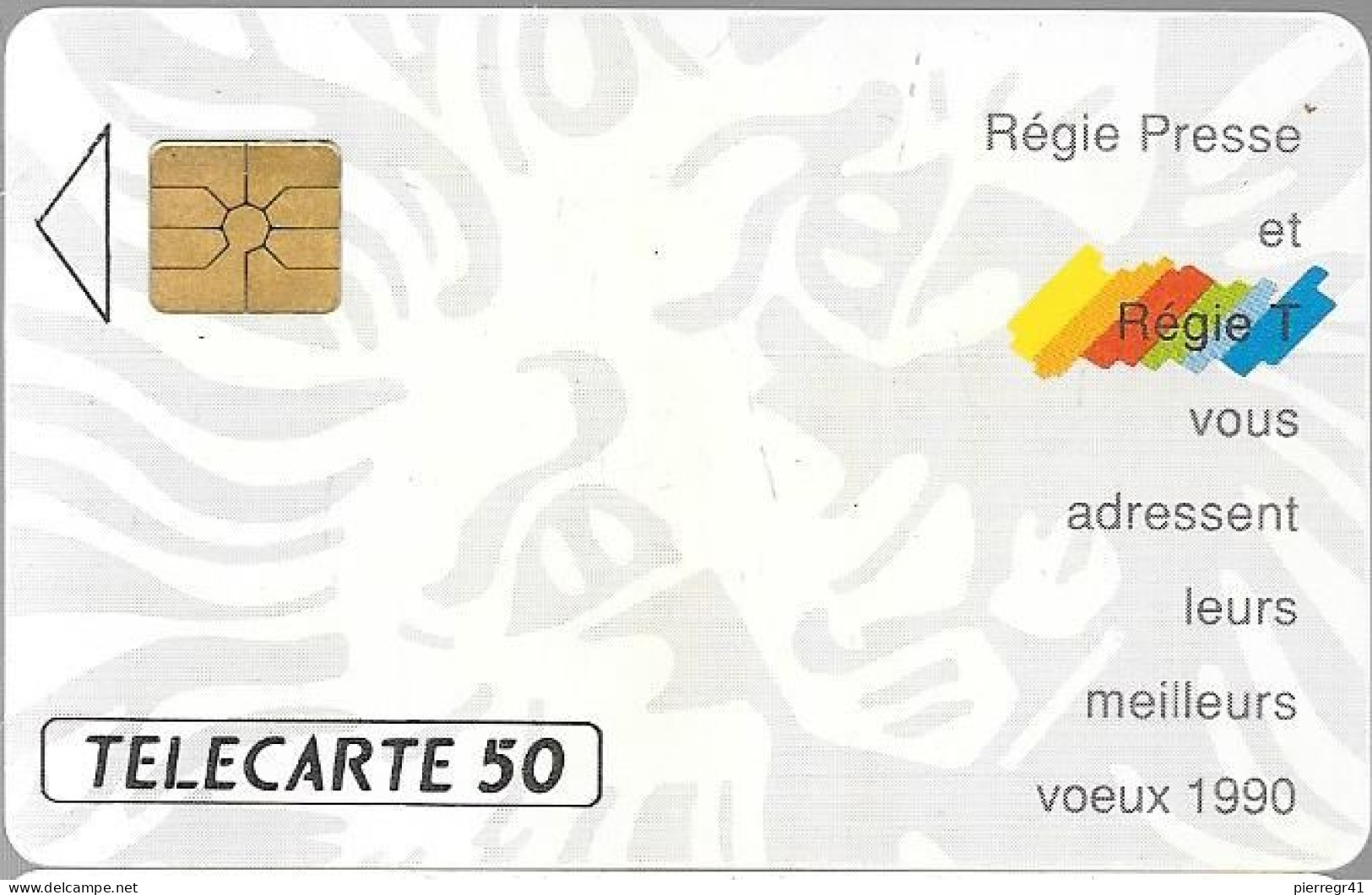 CARTE-PRIVEE-50U-GemA-D261-REGIE T-Texte En Francais/-N°401-R°Mat-800-Ex-Utilisé-TBE/-RARE - Ad Uso Privato