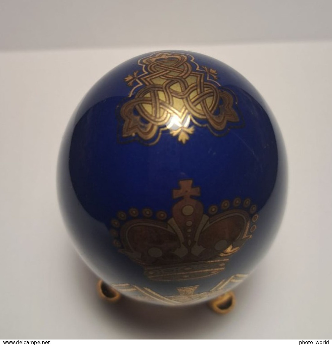 Imperial Russia porcelain Easter egg Empress Maria Feodorovna