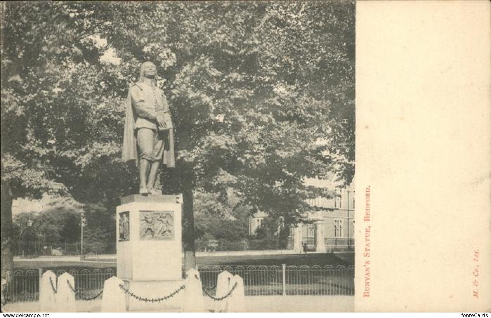 11250224 Bedford Bedfordshire Bunyan`s Statue Bedford - Sonstige & Ohne Zuordnung